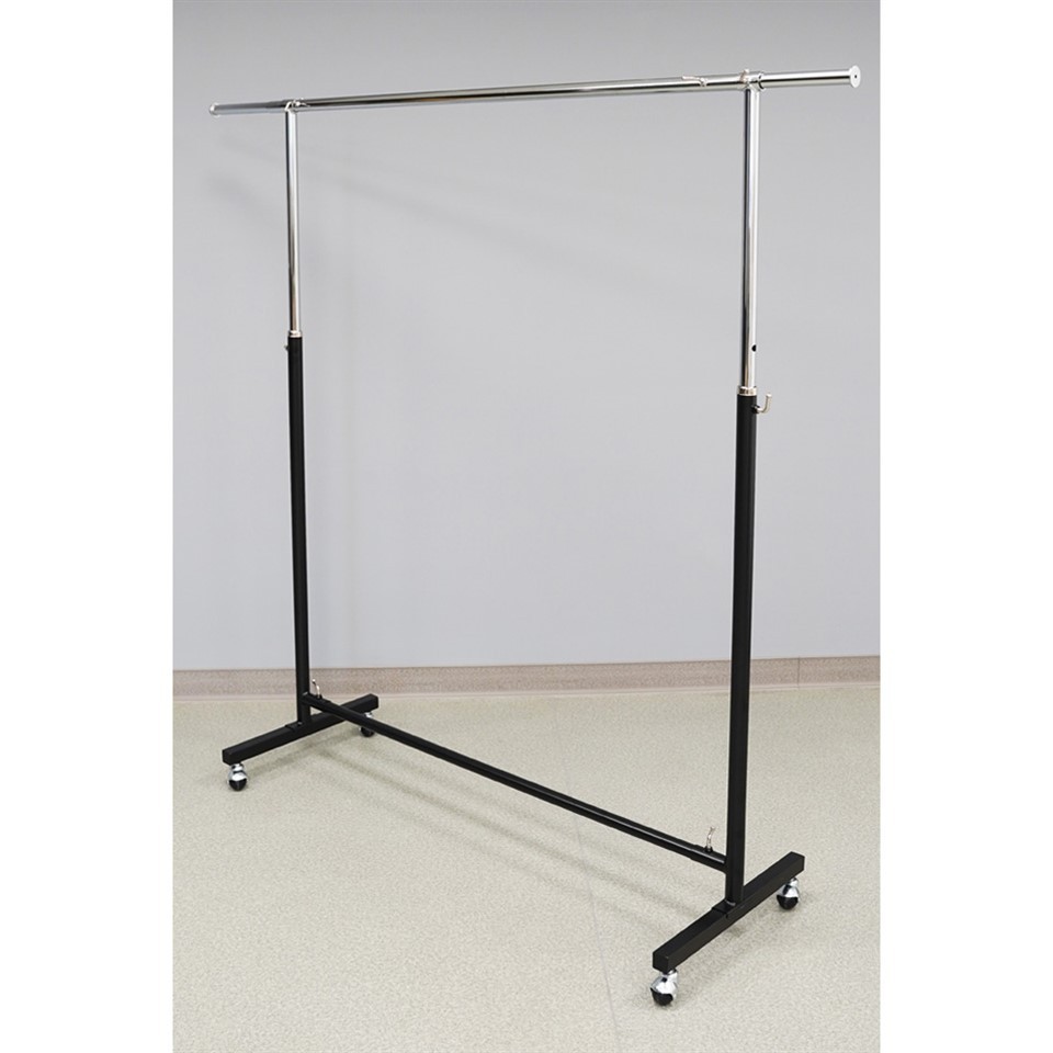 Adjustable Clothes Rail On Wheels