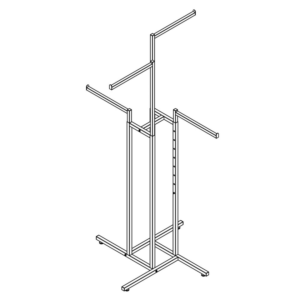 Retail Garment Display Rack